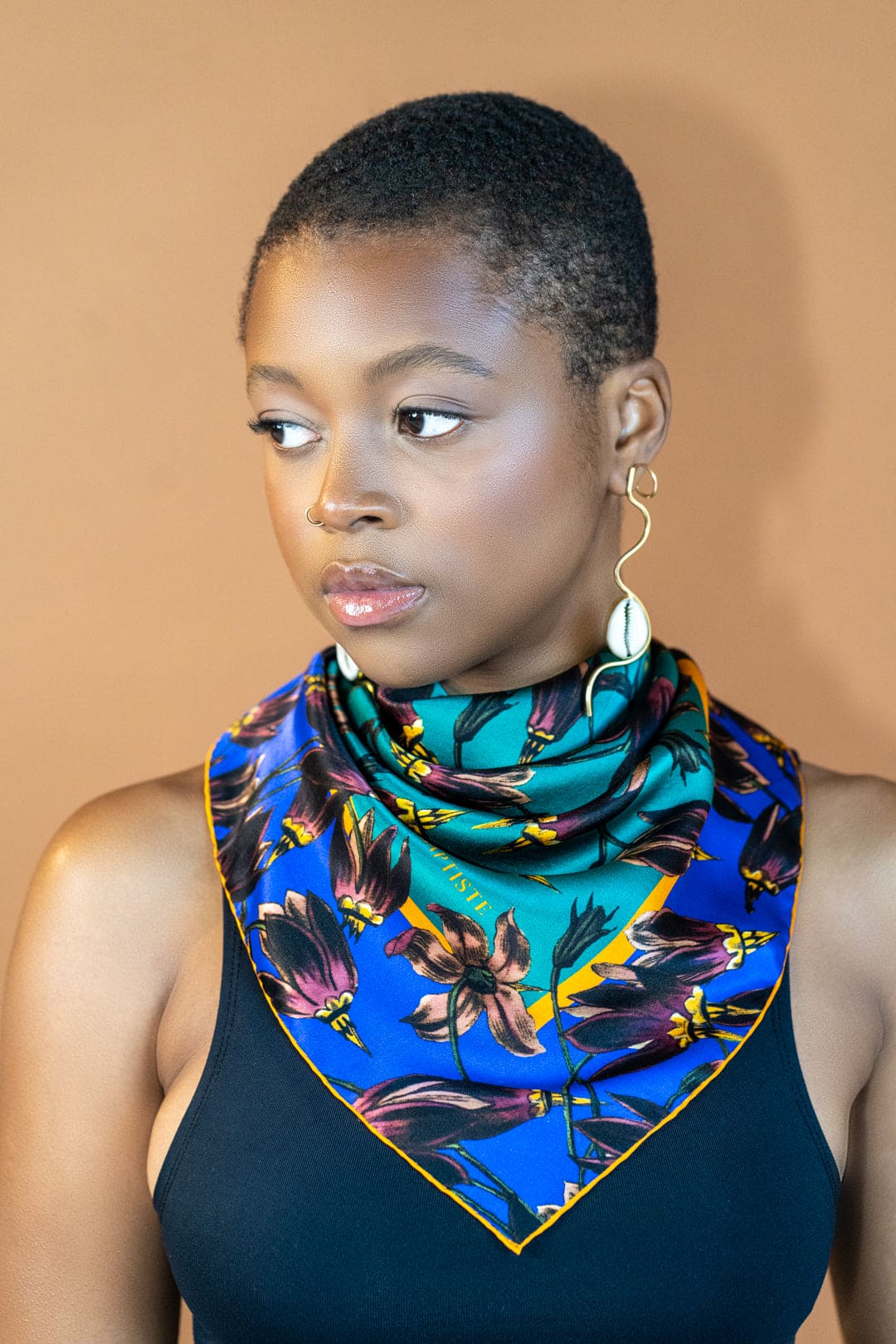 Wimbi cowrie earrings