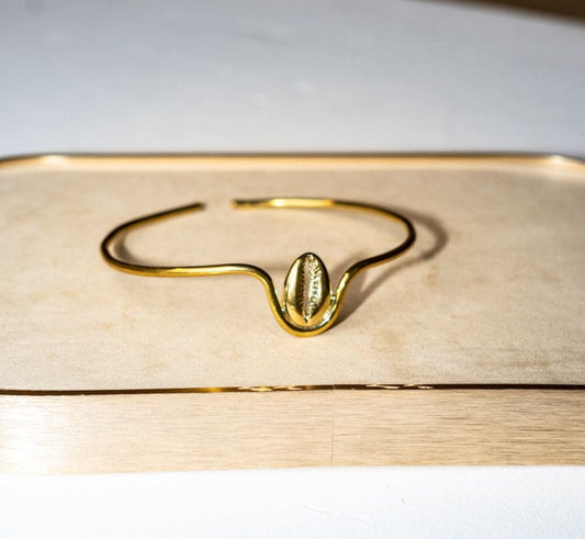 Zama gold cowrie chocker