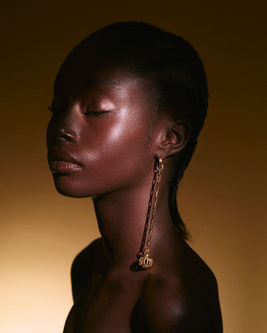 Ashanti ball earring