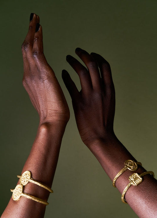 Manhyia Sankofa cuff