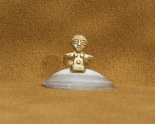 Akwaaba doll ring