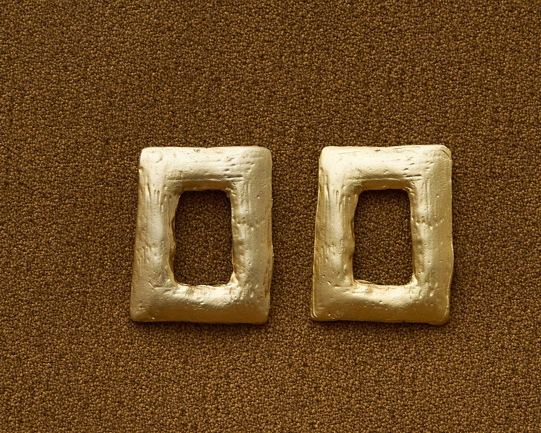 Manhyia square earrings
