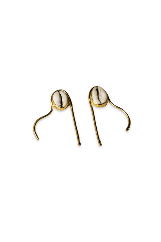 Zama cowrie earrings