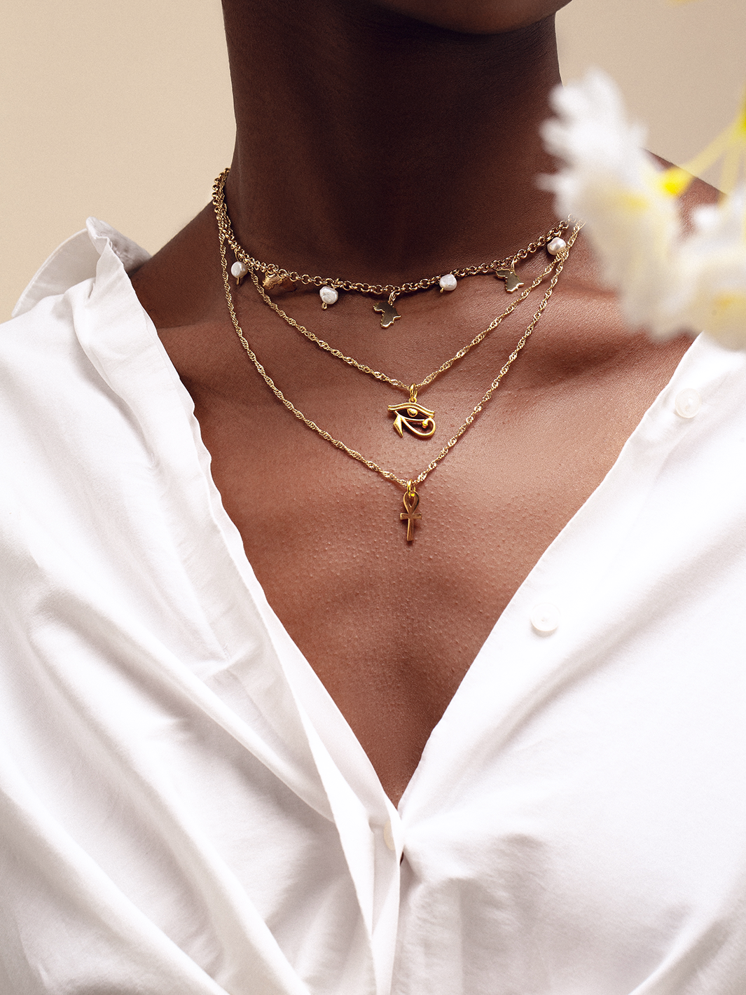 Ankh Necklace Ancient Egyptian Piece Women's Custom Made Pendant