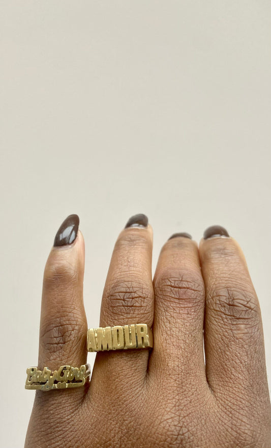 Bague Amour