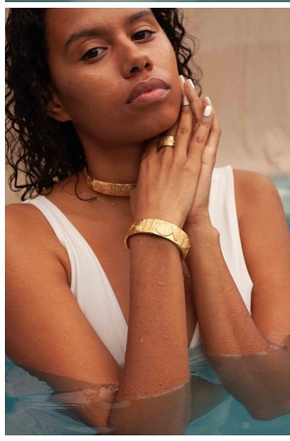 Akan Bracelet Bangle West African Custom Made Design Women's Jewellery