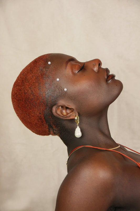 Cowrie Baroque Women Custom Design Gold African Jewellery