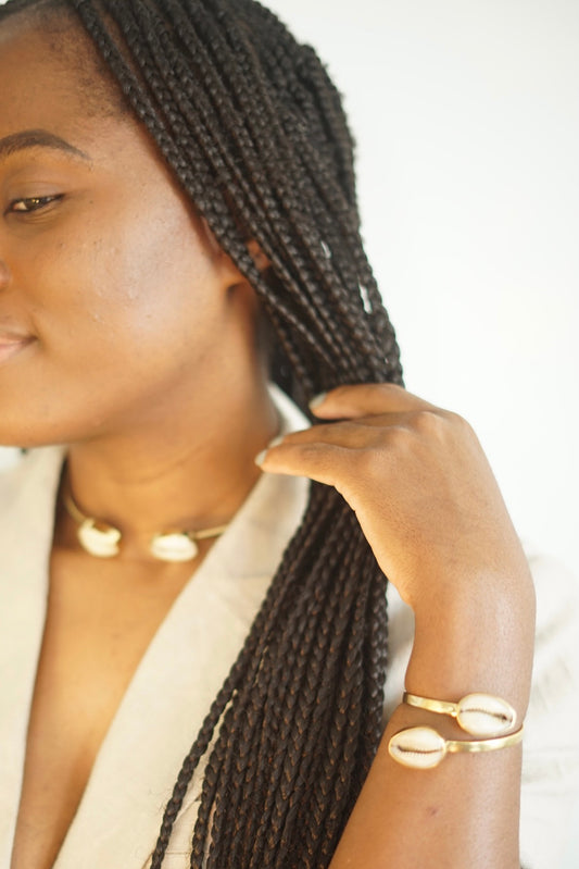Mrembo Cuff Bracelet Bangle African Custom Design Traditional Ethnic Jewellery