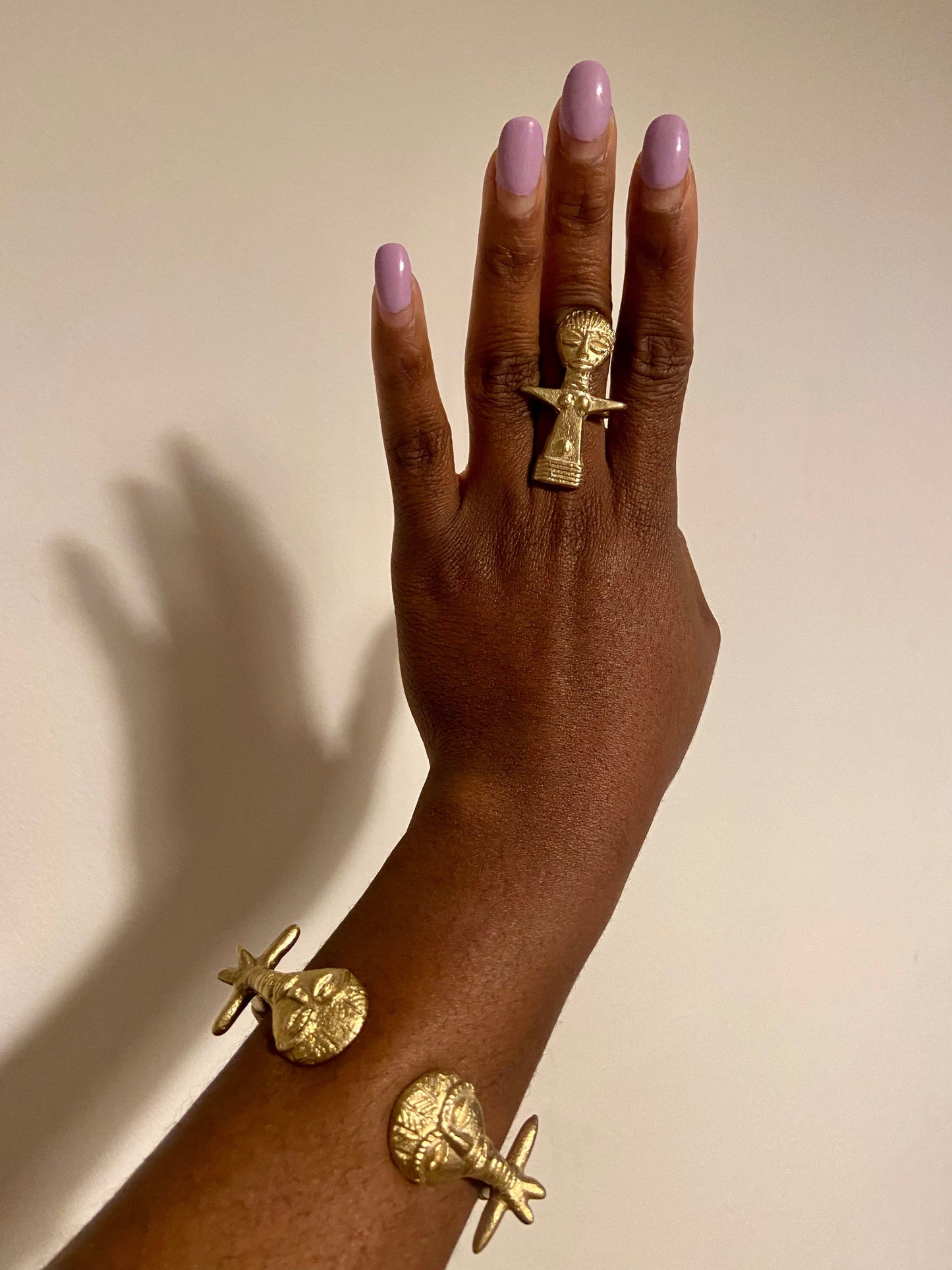 Akwaaba doll bracelet/ cuff