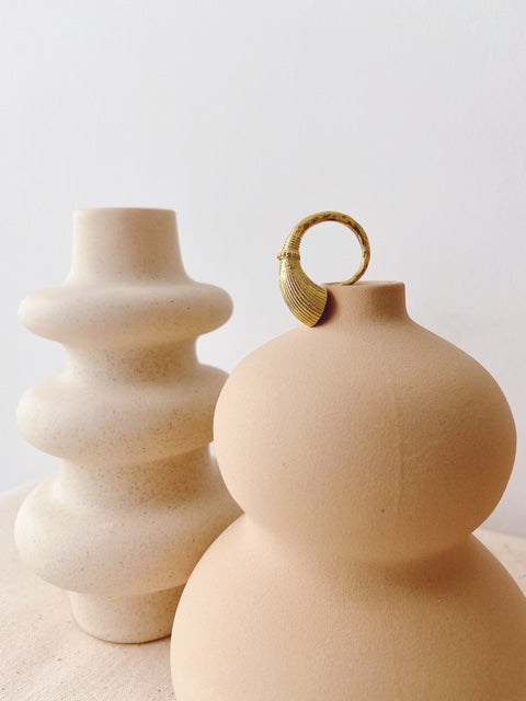Bamun Trumpet Ring Women's African Custom Made Design Jewellery