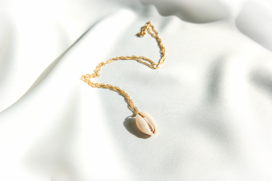 Cowrie Necklace Pendant Women Custom Design Gold African Jewellery