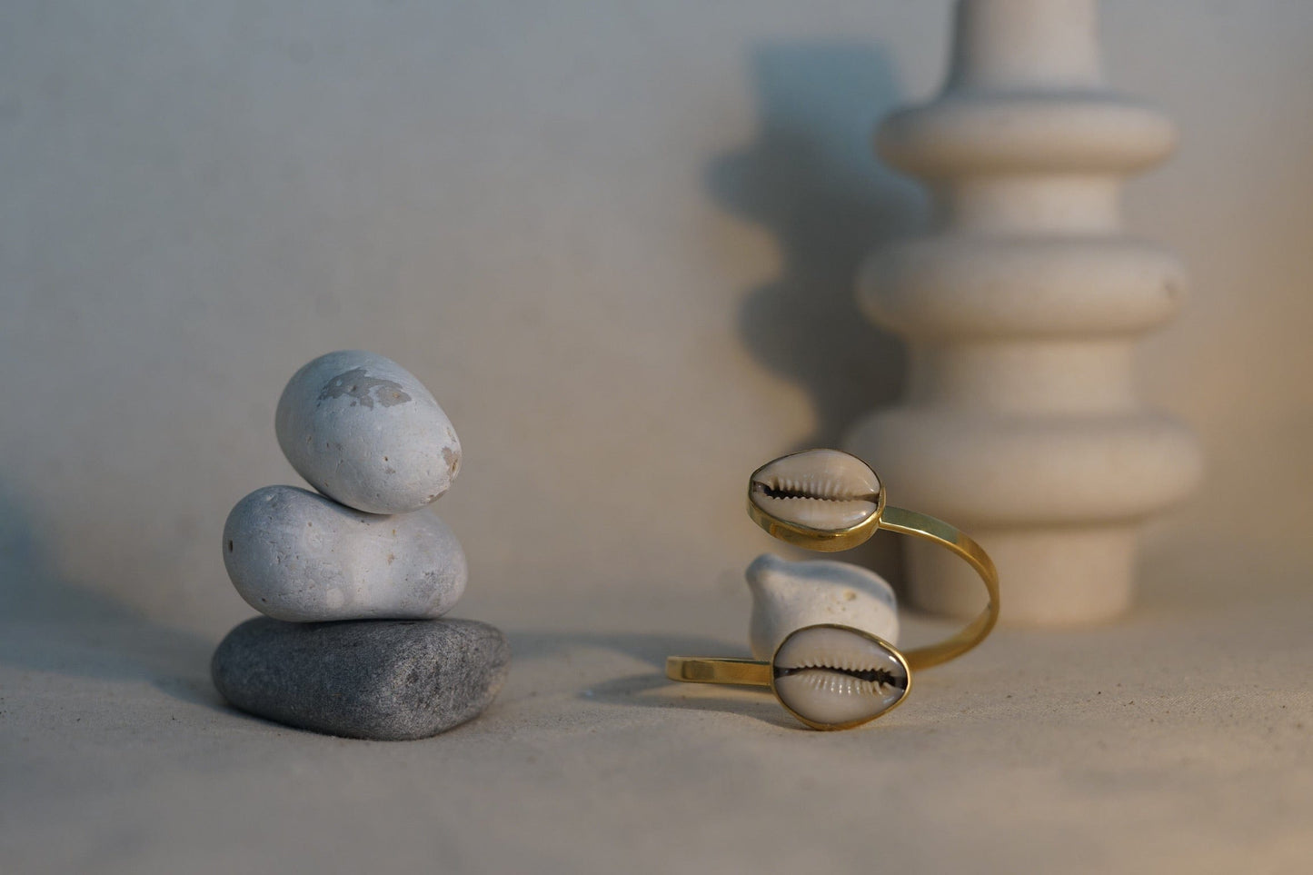 Cowrie upper arm Cuff