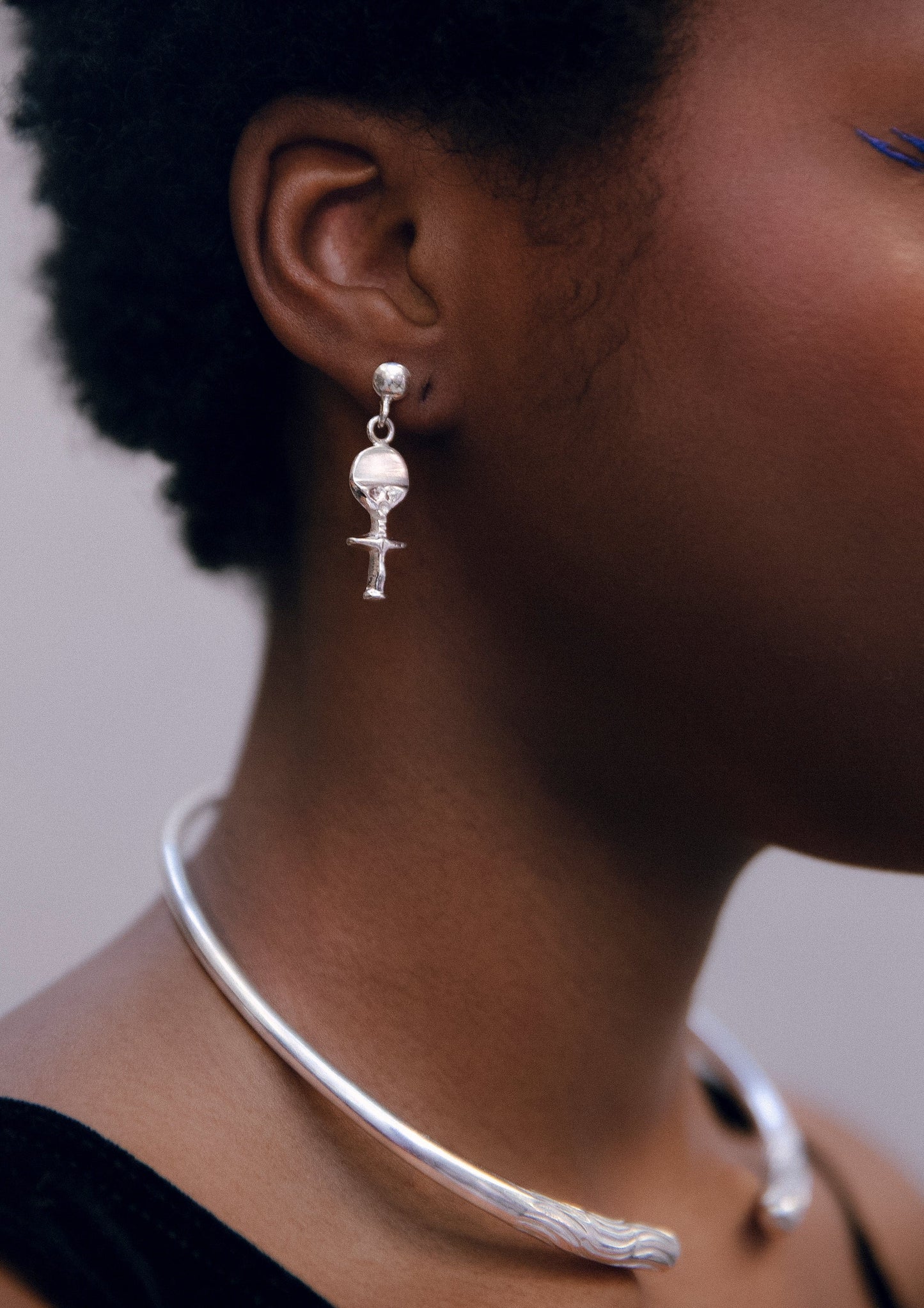 Boucles d'oreilles poupée Akwaaba