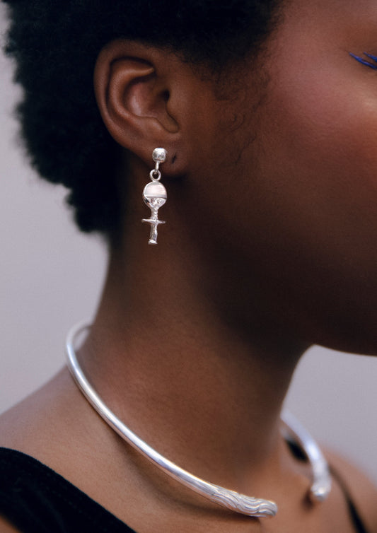 Akwaaba doll earrings