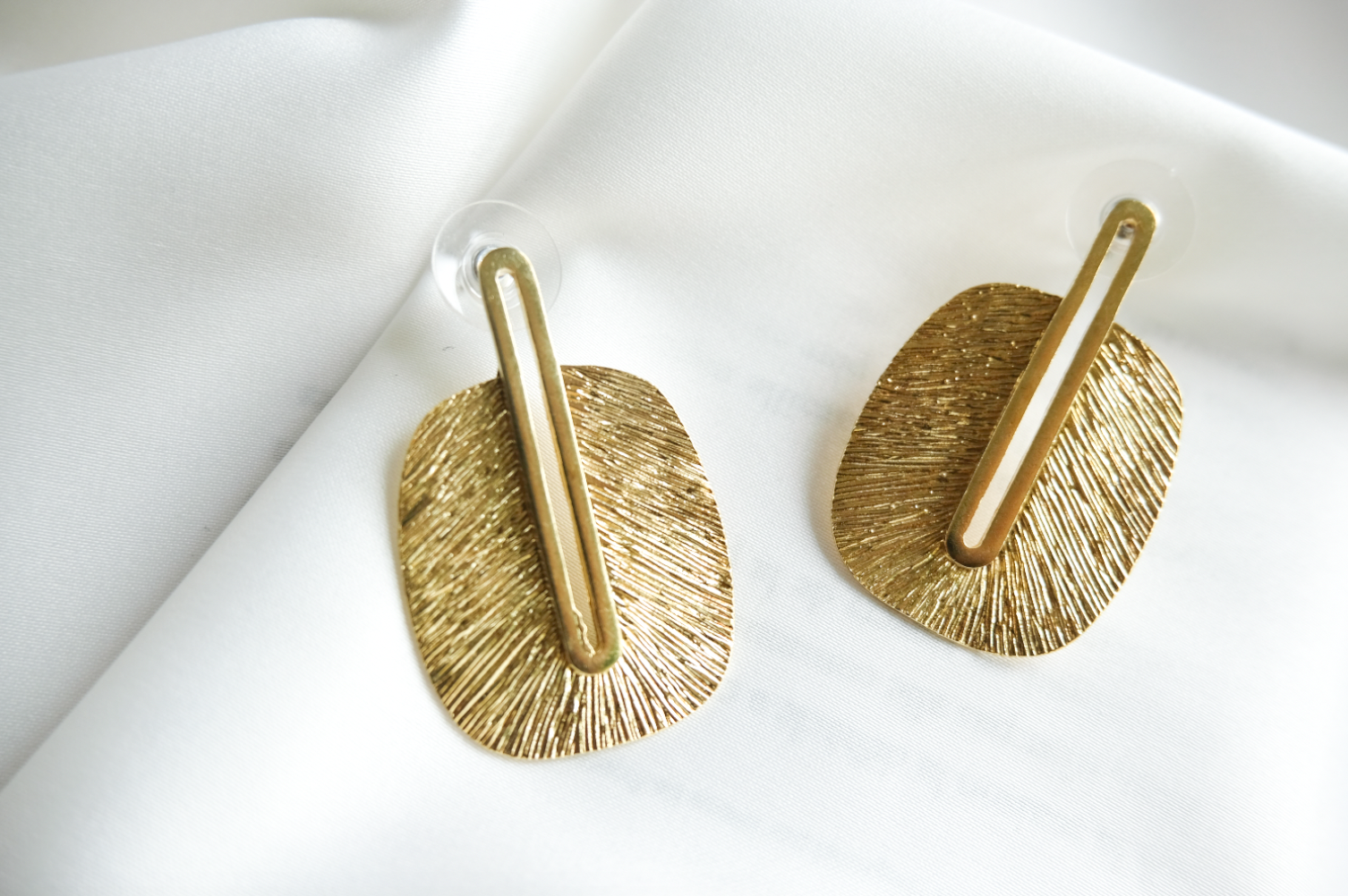 Fan Earrings Women's Custom Design Statement African Jewellery