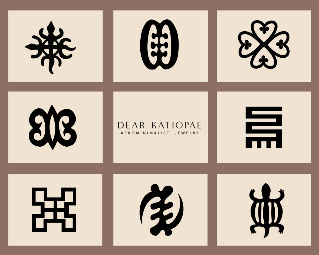 Adinkra Symbols & Meanings - Dear Katiopae