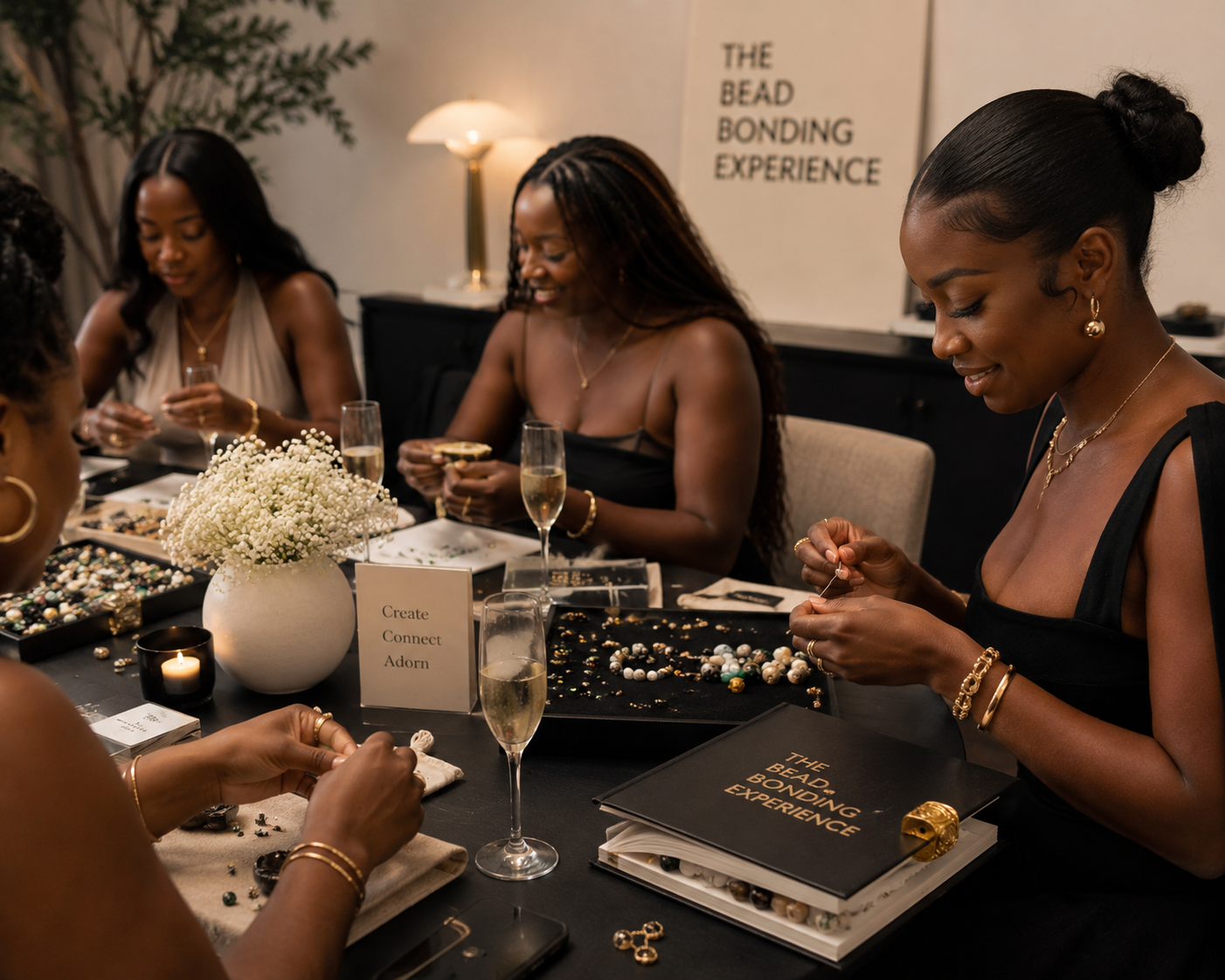 The Bead Bonding Experience: Birthday Edition — Soft Life & Gold