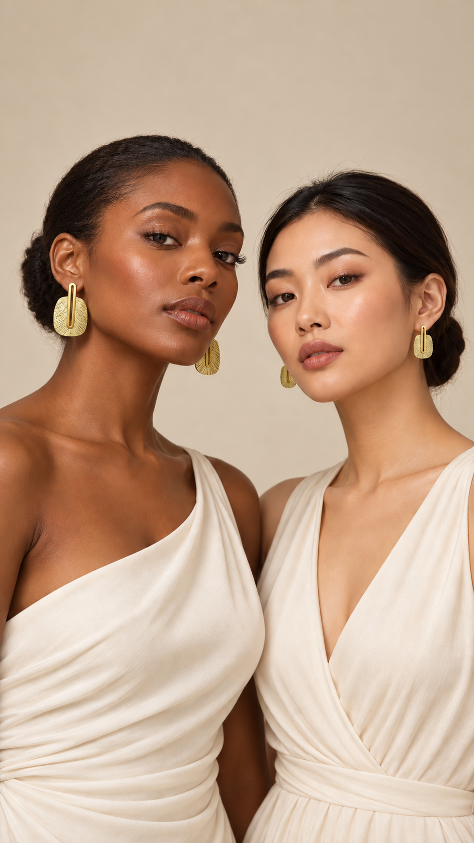 Boucles d'oreilles éventail 