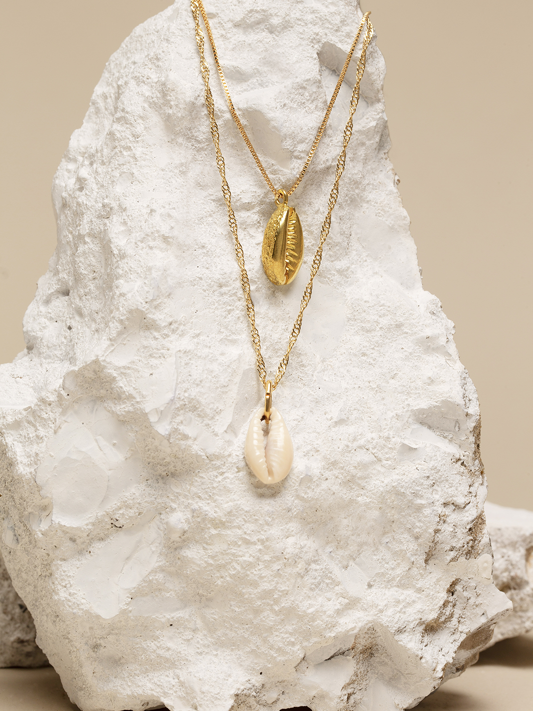 Cowrie Necklace Pendant Women Custom Design Gold African Jewellery 