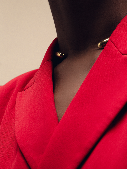 Jelani Chocker Chain Masai Kenyan African Women's Custom Design Jewellery