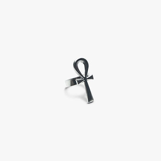 Ankh ring in silver